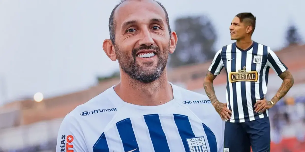 Hernán Barcos - Paolo Guerrero (Foto: Alianza Lima) 