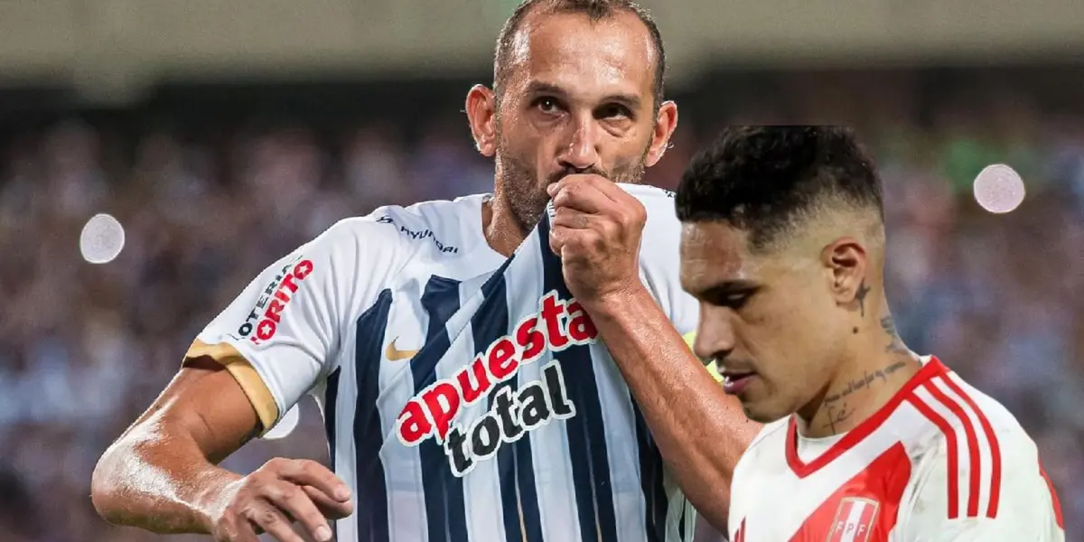 Hernán Barcos - Paolo Guerrero (Foto: Soy Grone)