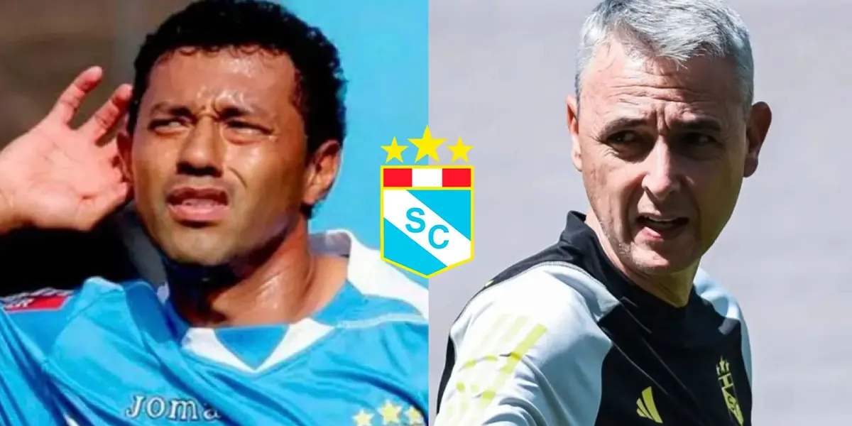 Ícono celeste disparó contra el técnico brasileño de Sporting Cristal 