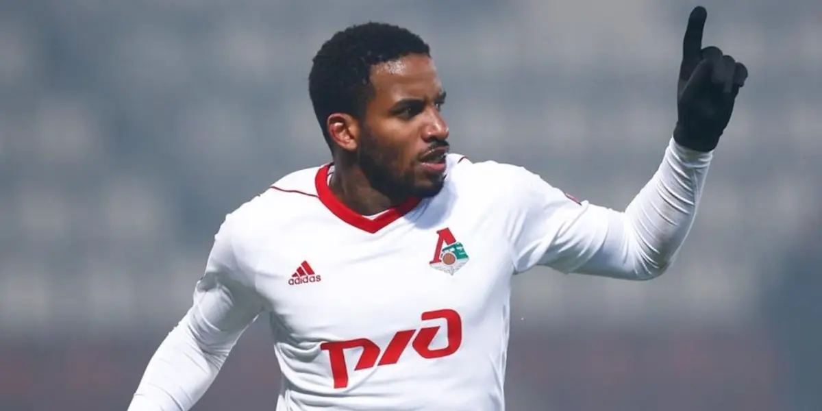 Jefferson Farfán con la camiseta del Lokomotiv de Rusia. (Foto: Andina)