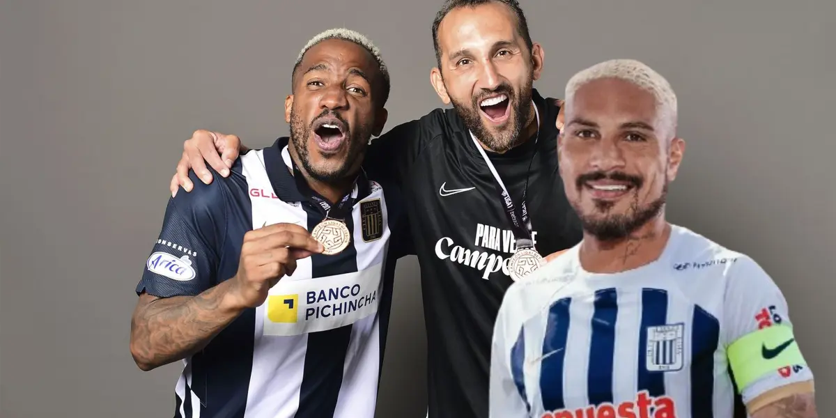 Jefferson Farfán - Hernán Barcos - Paolo Guerrero (Foto: Club Alianza Lima)