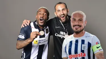 Jefferson Farfán - Hernán Barcos - Paolo Guerrero (Foto: Club Alianza Lima)