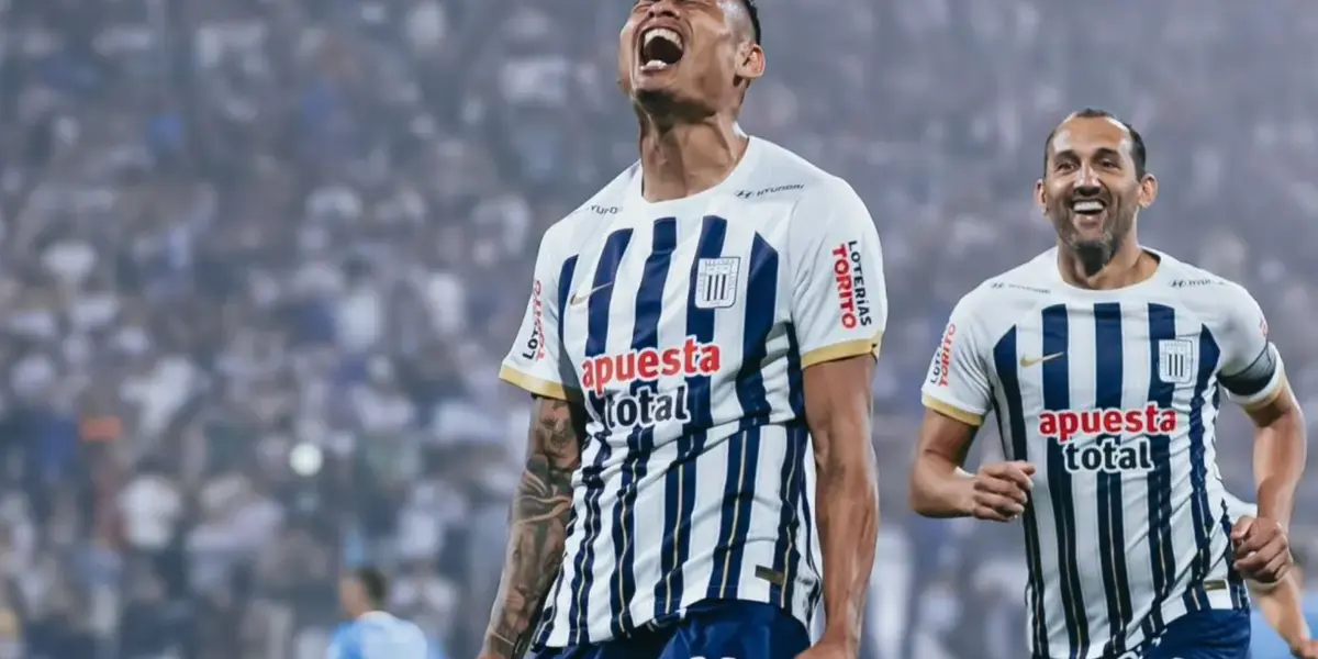 Jeriel De Santis - Hernán Barcos (Foto: Alianza Lima) 