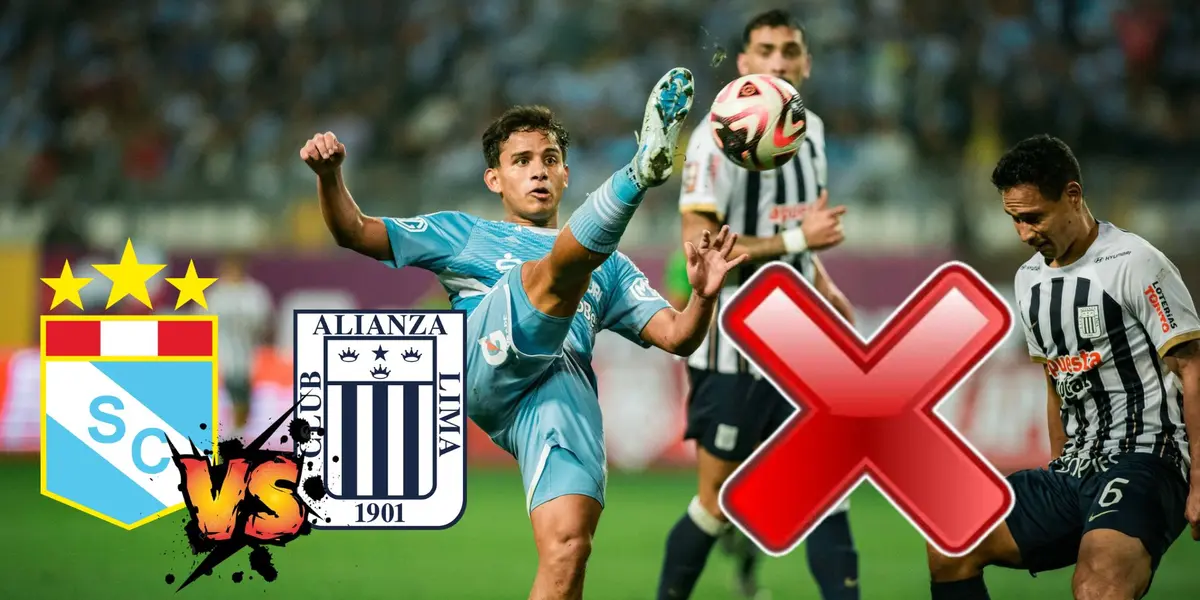 Dicen que sería un crack en la Bicolor, pero en el Cristal vs Alianza fue un verdadero fiasco