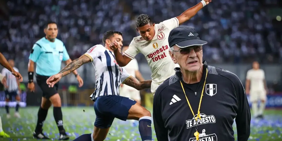 Jorge Fossati - Adrián Arregui - Edison Flores (Foto: La Razón) 