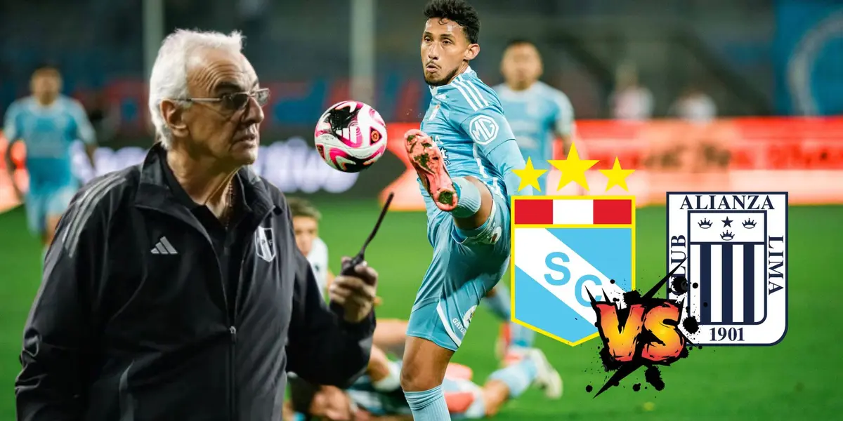 Jorge Fossati - Christofer Gonzáles (Foto: Club Sporting Cristal)