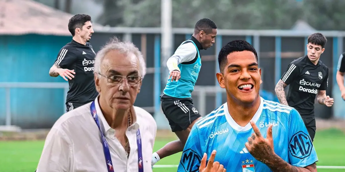 Jorge Fossati - Joao Grimaldo (Foto: Club Sporting Cristal)