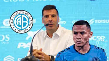 Juan Cruz Real - Bryan Reyna (Foto: Belgrano)