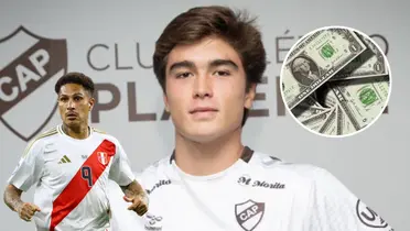 Juan Pablo Goicochea - Paolo Guerrero (Foto: Platense) 