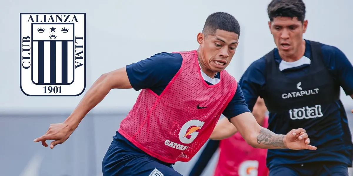 Kevin Quevedo - Jesús Castillo (Foto: Club Alianza Lima)