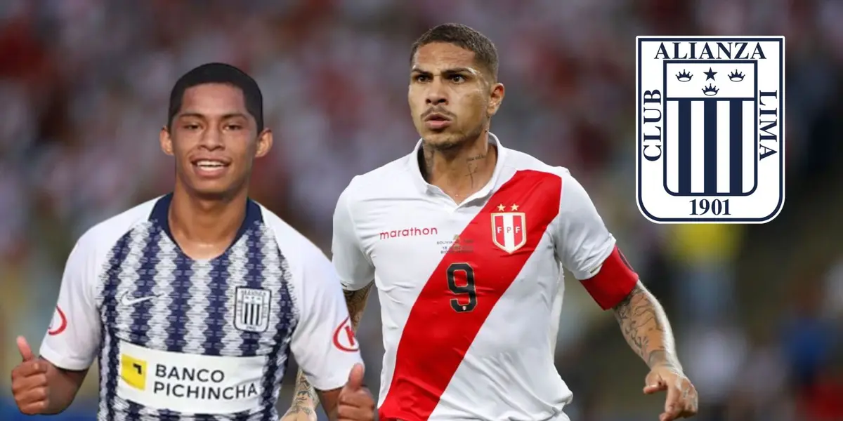 Kevin Quevedo - Paolo Guerrero (Foto: ESPN)