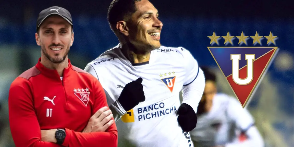 Lo pidió para LDU y el nuevo apodo que Luis Zubeldía le puso a Paolo Guerrero