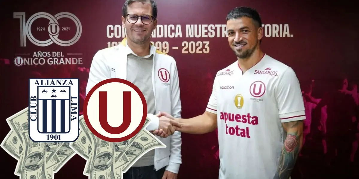 En Alianza ganaba $80 mil y lo que cobrará Gabriel Costa vistiendo la camiseta de la U