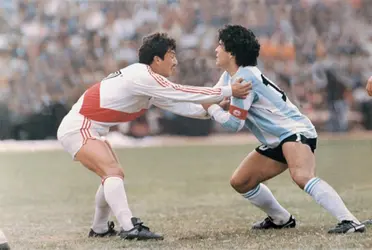 Maradona siempre recordaba a Uribe cuando lo enfrentó en las Eliminatorias para el Mundial de México 86