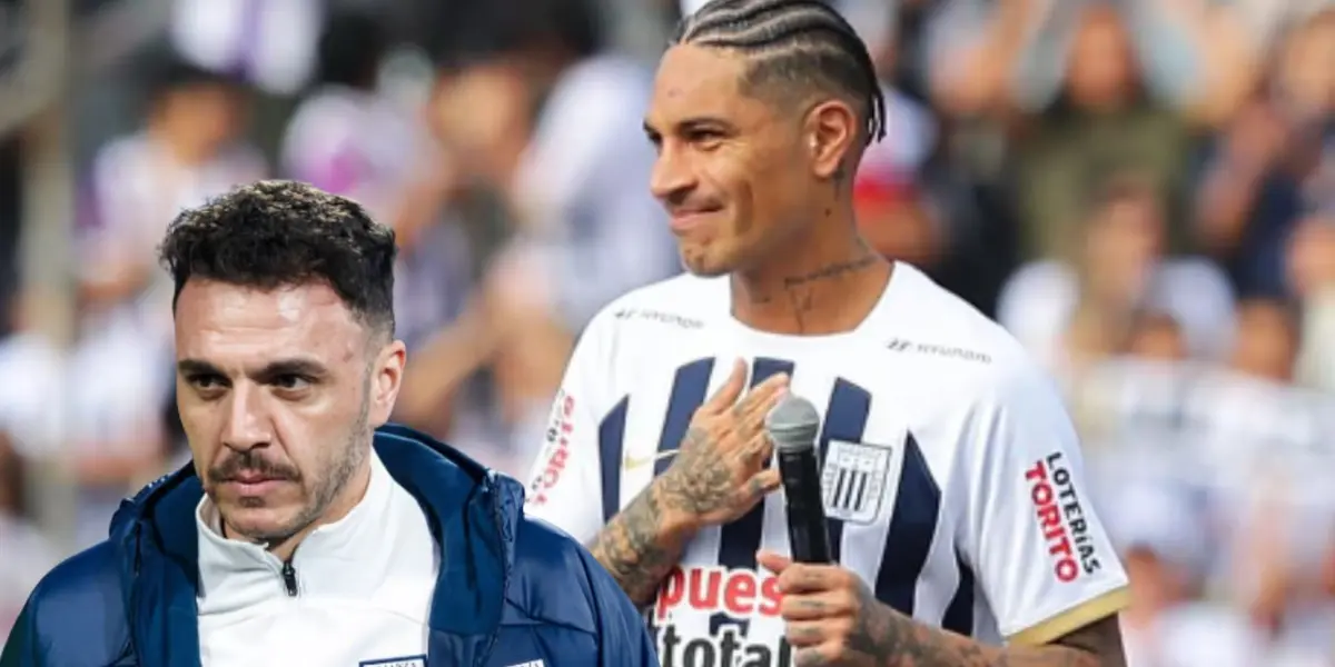 Mariano Soso - Paolo Guerrero (Foto: Club Alianza Lima)