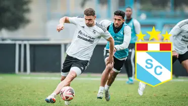 Nicolás Pasquini - Christofer Gonzáles (Foto: Club Sporting Cristal)