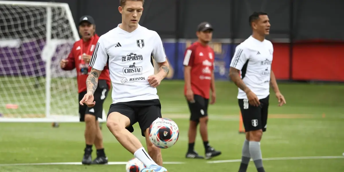 Oliver Sonne en la Selección Peruana (Foto: Selección Peruana) 