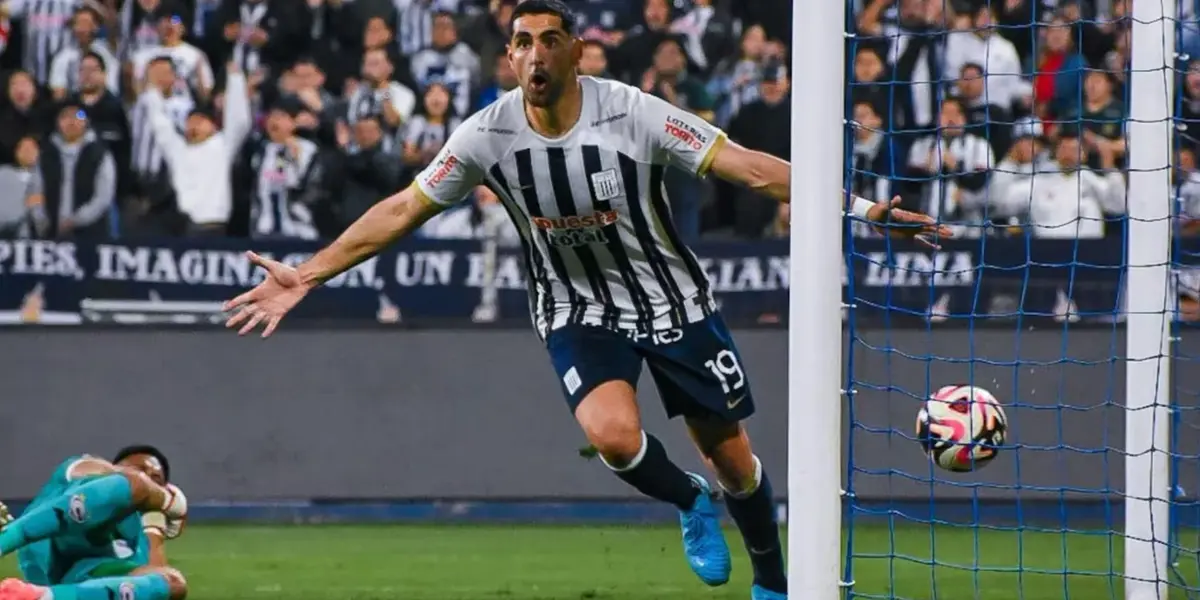 Las sensibles palabras de Pablo Sabbag al volver a anotar con Alianza Lima tras 1 año