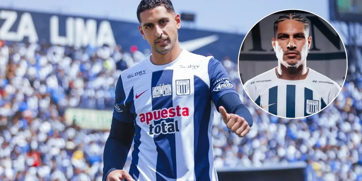 Pablo Sabbag - Paolo Guerrero (Foto: Club Alianza Lima)