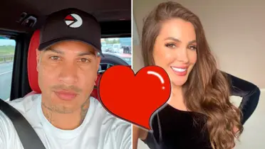 Paolo Guerrero al lado de su actual novia Ana Paula Consorte