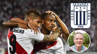 Paolo Guerrero - André Carrillo - Eddie Fleischman (Foto: RPP) 