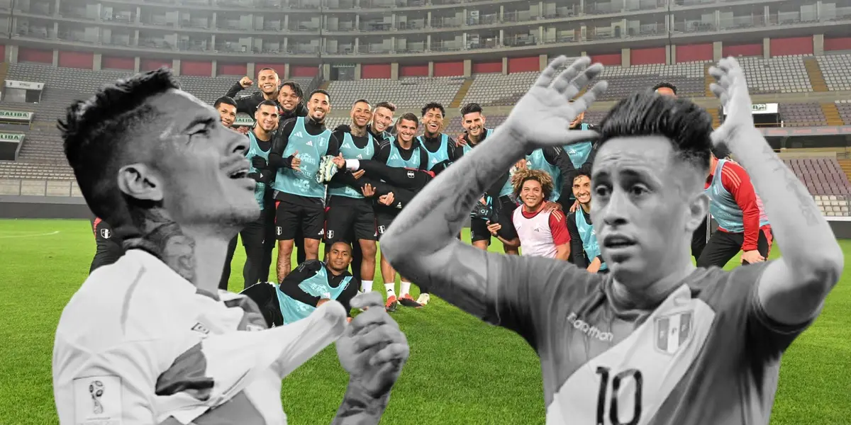 Paolo Guerrero - Christian Cueva - Selección Peruana (Foto: La Bicolor)