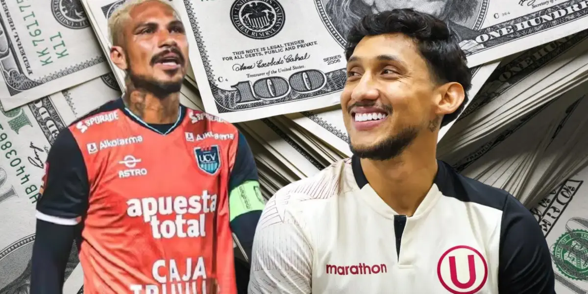 Mientras Paolo Guerrero ganaba 130 mil al mes, lo que cobraría Christofer Gonzales