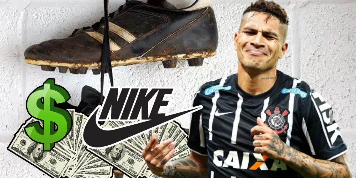 Paolo Guerrero tenía unos Diadora en su niñez y el dineral que pedía en Brasil para renovar con Nike