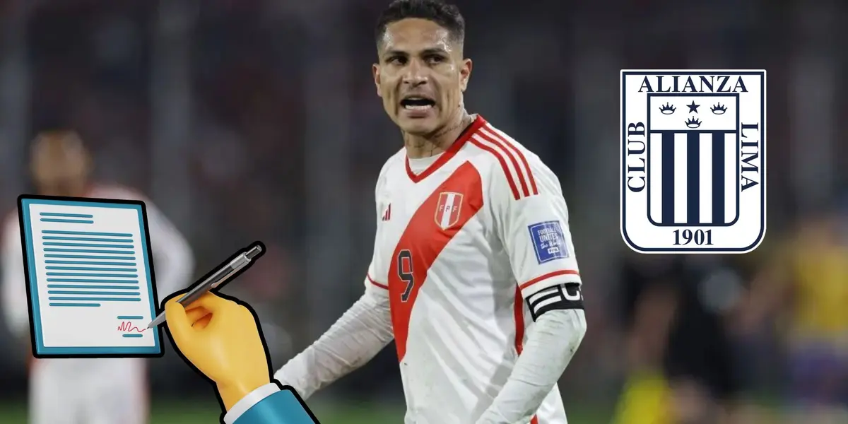 Sorprende a todo el Perú, la decisión final de Alianza sobre fichar o no a Paolo Guerrero