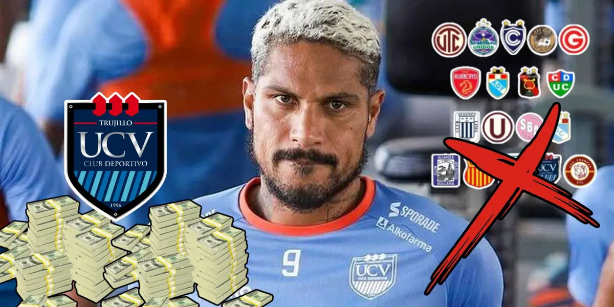 Mientras Guerrero deberá pagar $400 mil en la UCV, el histórico de Liga 1 que le cerró las puertas