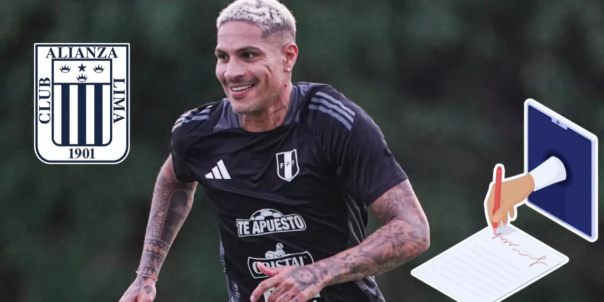 El fichaje del año, se reveló la fecha en que Paolo Guerrero firmará por Alianza Lima 