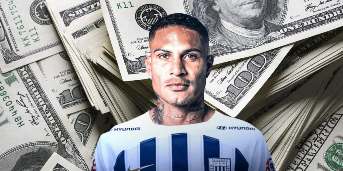 Mientras en Vallejo ganó 130 mil, el sueldo de Paolo Guerrero en Alianza Lima