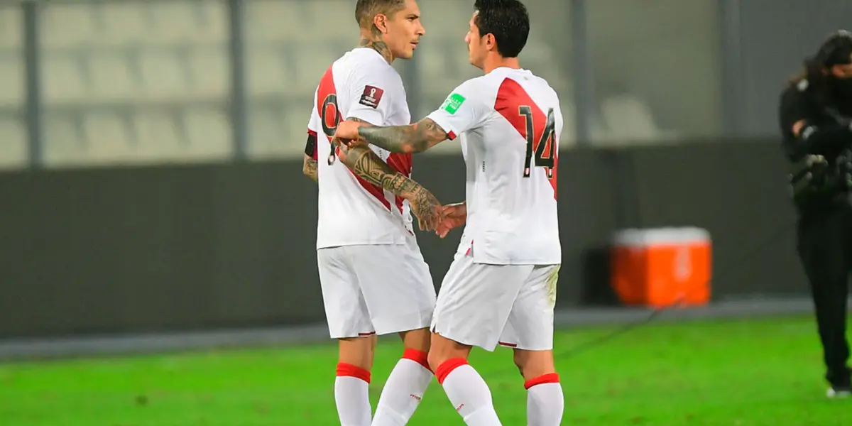 Paolo Guerrero - Gianluca Lapadula (Foto: Difusión) 