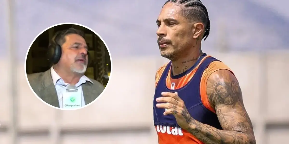 Paolo Guerrero - Gonzalo Núñez (Foto: César Vallejo) 