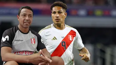 Paolo Guerrero - Nolberto Solano (Foto: Copa América) 