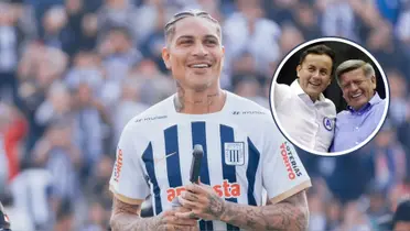 Paolo Guerrero - Richard Acuña - César Acuña (Foto: Club Alianza Lima)