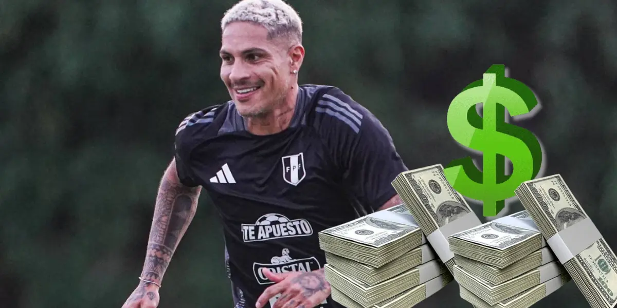 Sin jugar y con lesiones, el nuevo valor de Paolo Guerrero en el mercado