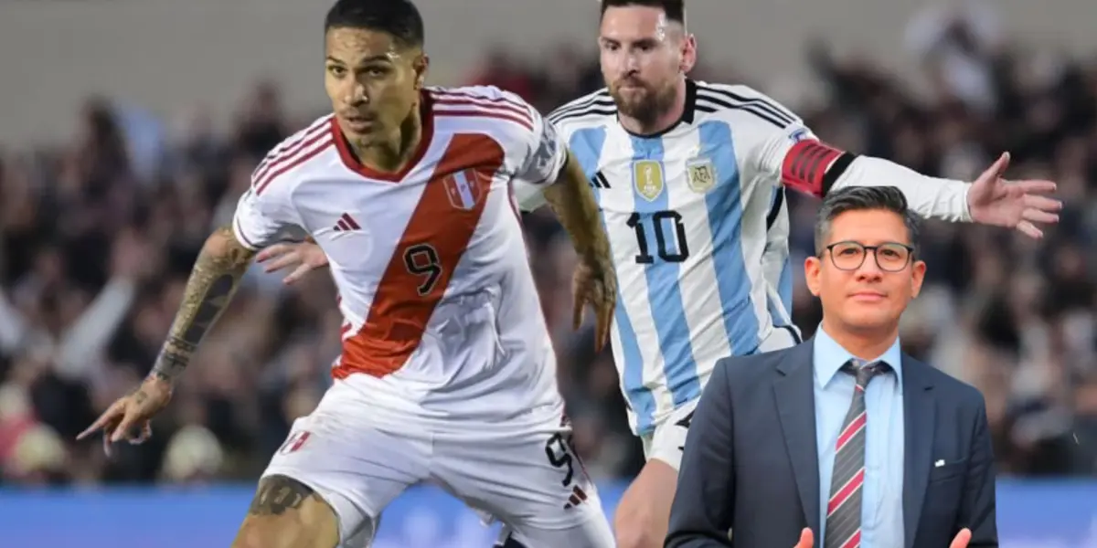 El récord que comparten Paolo Guerrero y Lionel Messi, según Erick Osores