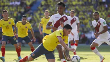 Perú vs Colombia (Foto: AFP) 