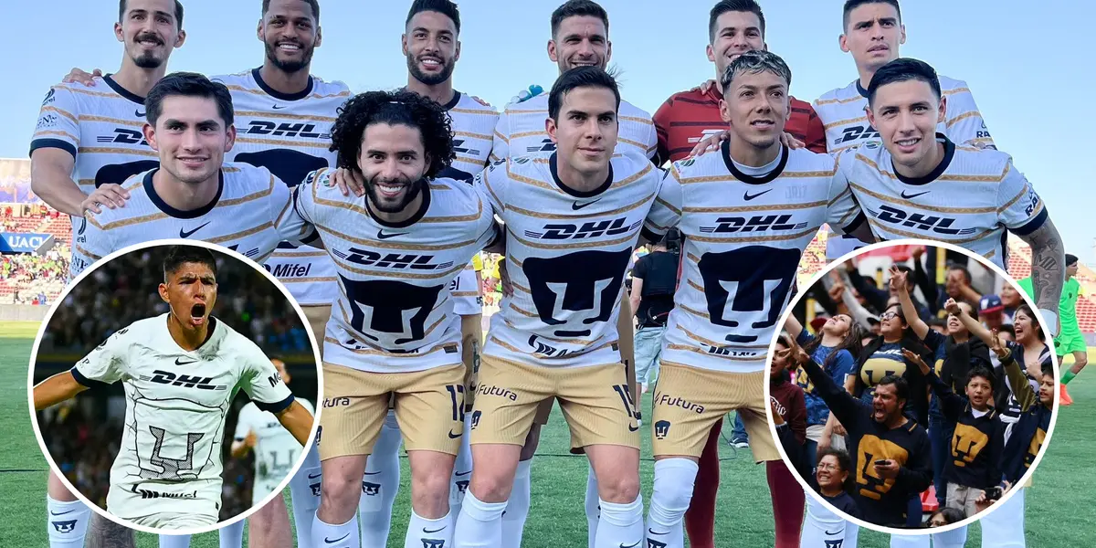 Lo que dijeron los hinchas de Pumas al no ver a Piero Quispe contra Juárez por Liga MX