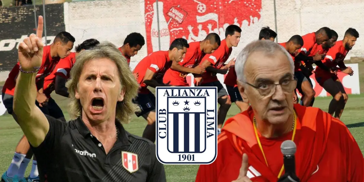 Ricardo Gareca - Jorge Fossati - Selección Peruana (Foto: Andina)