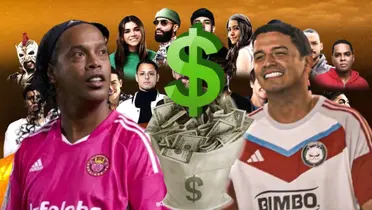 Ronaldinho ganó $15 mil en la Kings League y lo que estaría cobrando Reimond Manco