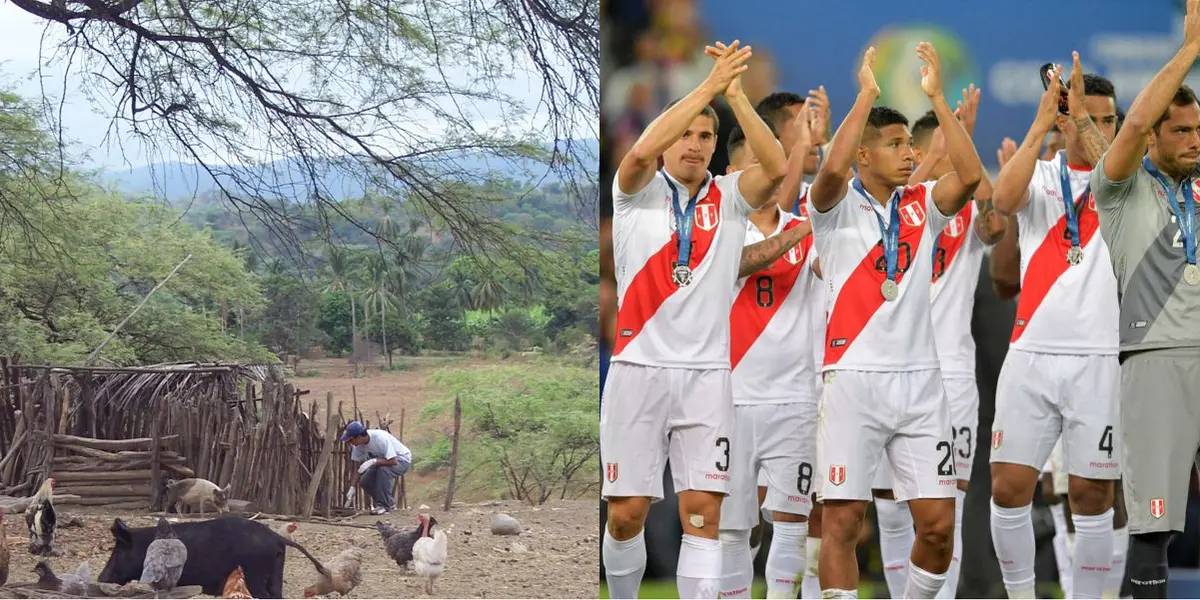 Se trata de André Carrillo, que le dio la mitad de su primer sueldo a su mamá para que mantenga el rancho.