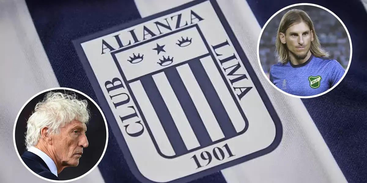 Sebastián Beccacece - José Pékerman (Foto: Alianza Lima) 