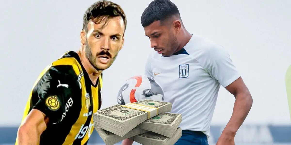 Sebastián Rodríguez en el Peñarol y D' Arrigo en Alianza Lima.