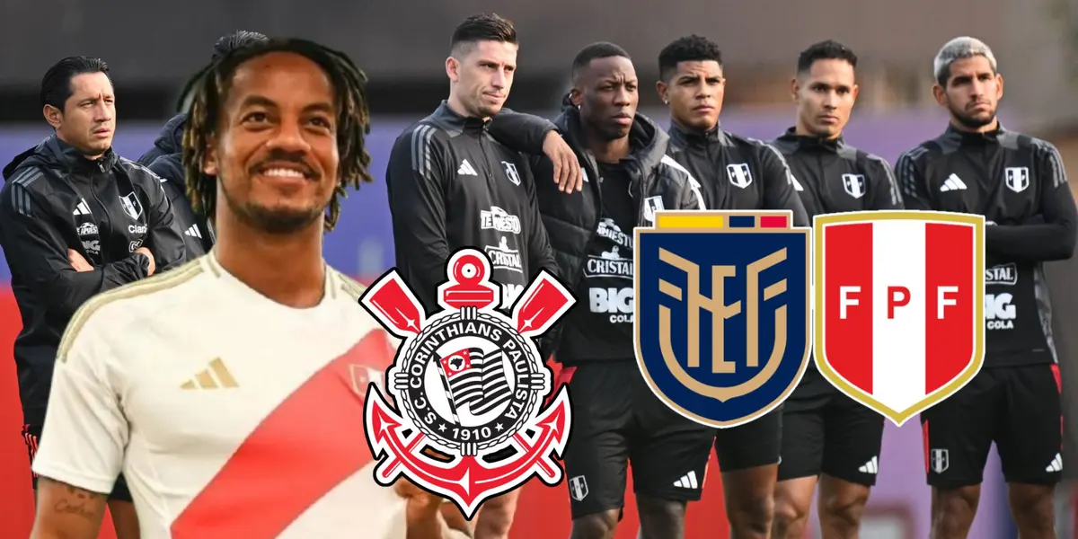 Mientras Perú viajará a Ecuador, André Carrillo llegó a Brasil y lo que dijo sobre Corinthians