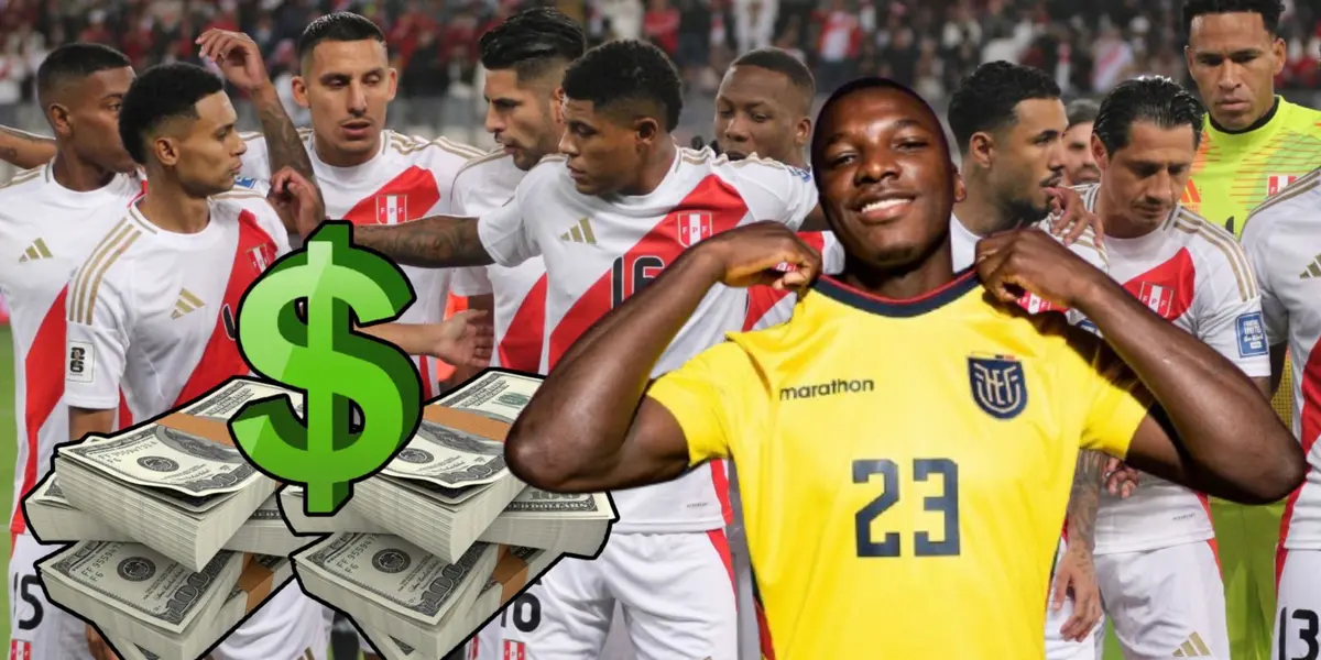 Mientras Moisés Caicedo cuesta €75 millones, mira cuál es el valor total de la Selección Peruana