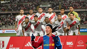 Selección Peruana - Ronaldinho (Foto: FPF) 