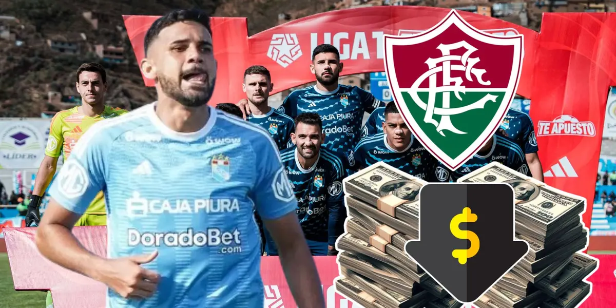 Ignacio Da Silva se irá a Fluminense y mira cómo cayó la cotización de Sporting Cristal