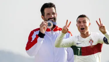 Stefano Peschiera - Cristiano Ronaldo (Foto: Los Angeles Times)